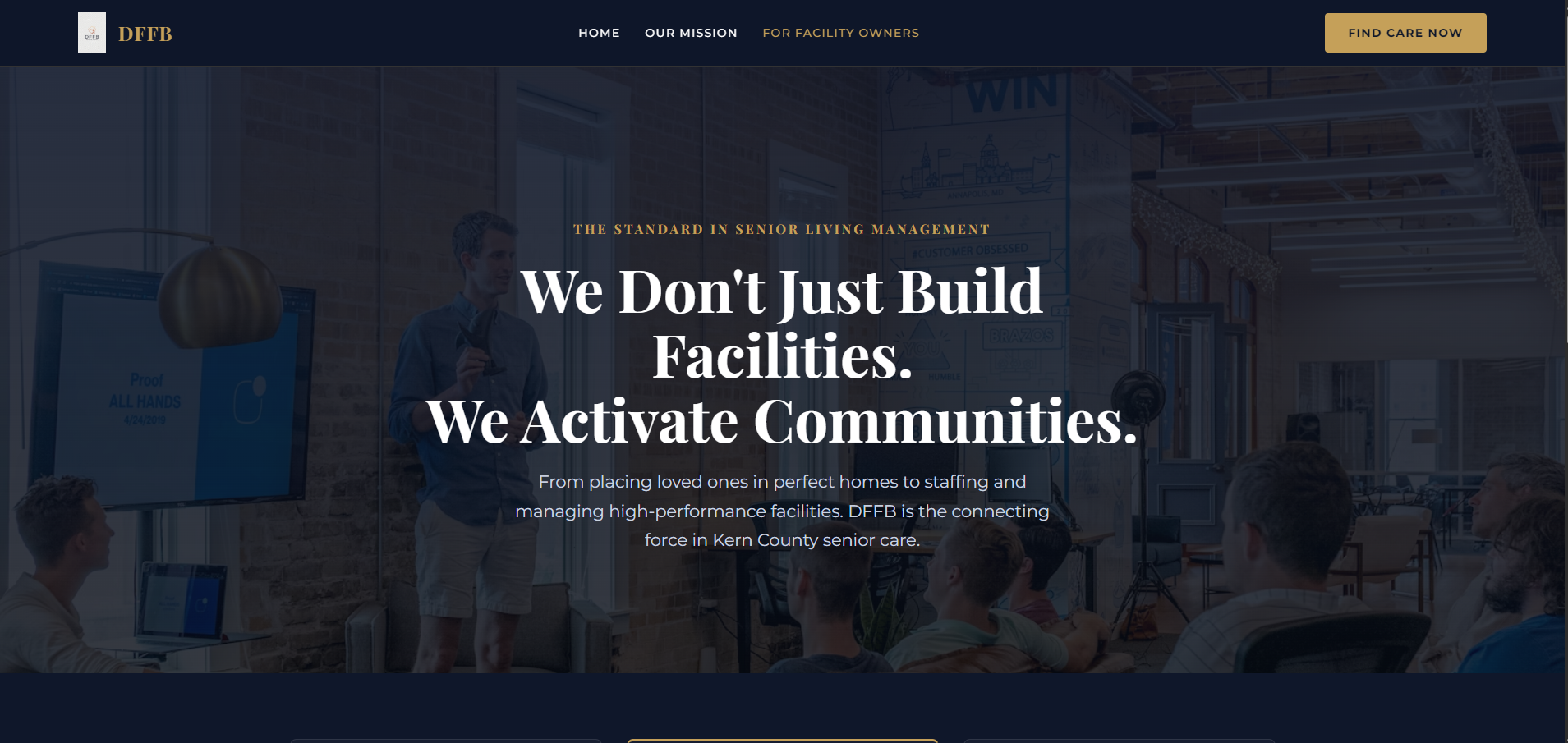 Senior Housing Finder Website